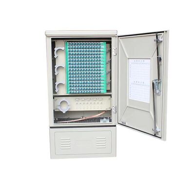 FTTH خزانة أرضية SM / MM Fiber Optic Wall صندوق خارجي