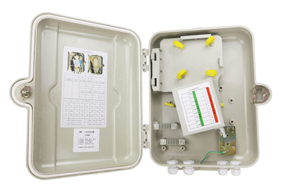 LGX Fiber Optic الفاصل صندوق SMC + ABS سيمبلكس / دوبلكس PLC الفاصل 1x16