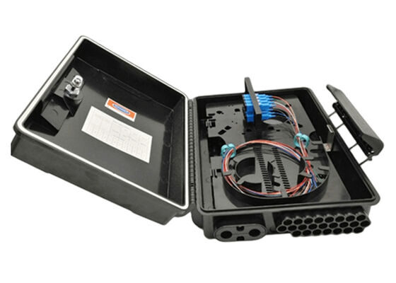 24ميناء Fiber Optic نسيج Wall Mount / Pole Mount APC / UPC FTTB