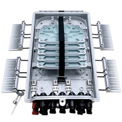 120F الألياف البصرية الطرفية مربع عززت محول 1x8 الفاصل البصري IP65