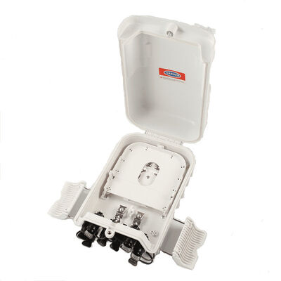 ABS PLC 8 ميناء Fiber Termination صندوق رمادي الضميمة الطرفية الضوئية IP65