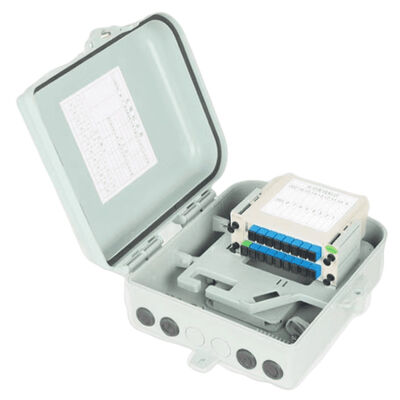 داخلي / خارجي LGX PLC الفاصل Fiber 1x16 Optic الفاصل صندوق