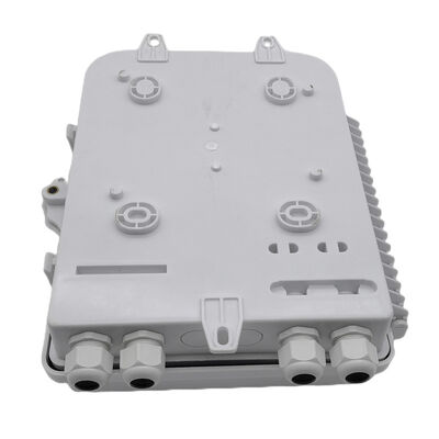 الأبيض الألياف البصرية الفاصل مربع LC 1x16 PLC الفاصل جدار جبل