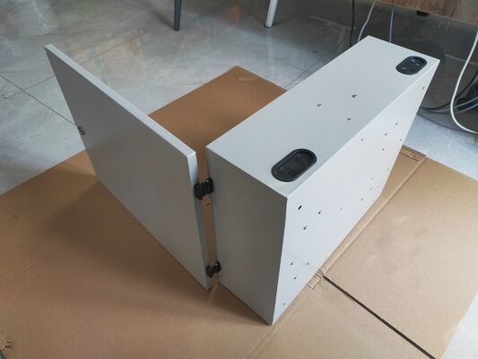 تخصيص 72Port 144Core SC/LC/FC/ST 1-door Wall Mount Fiber Enclosure Metal ODF