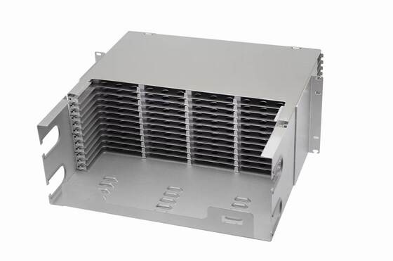 4U 576 النواة MTP MPO -LC لوحة التصحيح ODF هيكل الهيكل النوع المنزلق لـ 48 كاسيت