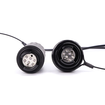 بكرة كابل الألياف الضوئية التكتيكية FTTA ذات الشعاع الموسع موصل AARC HXB11 HXB13 HXB15 SM 2 4 6 8 ألياف قنوات نوى 10-300 متر